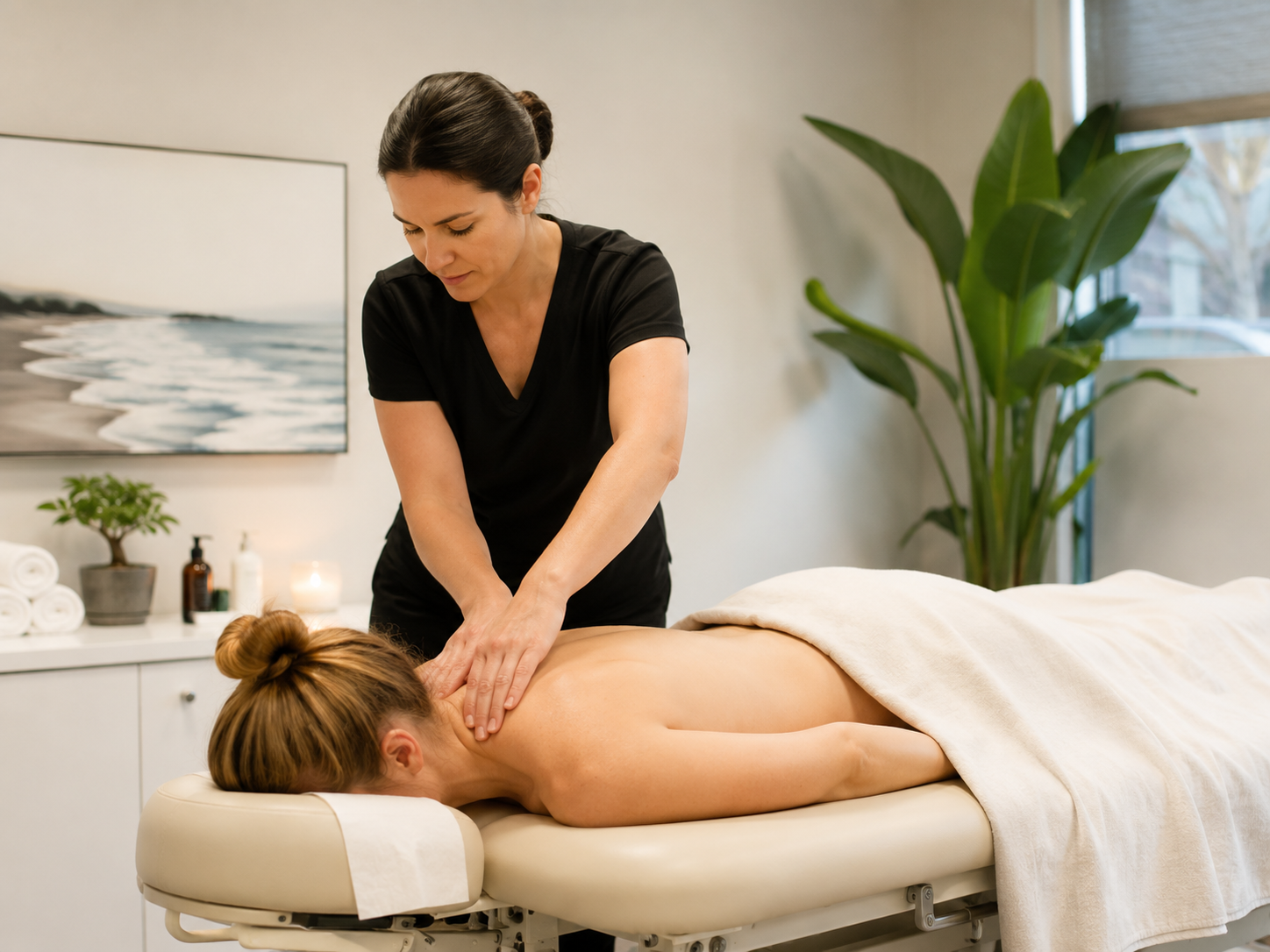 Illustration for registered massage therapy